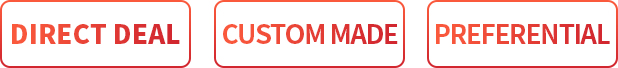 Factory direct sales, customized on demand, price concessions