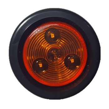 2” Round LED Marker Light AMBER