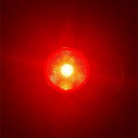 2.5” Round Marker Light DARK RED