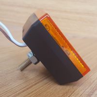 2” Square Marker Light Amber