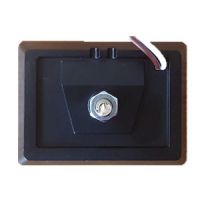 2” Square Marker Light Amber
