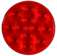 4” Round Light RED