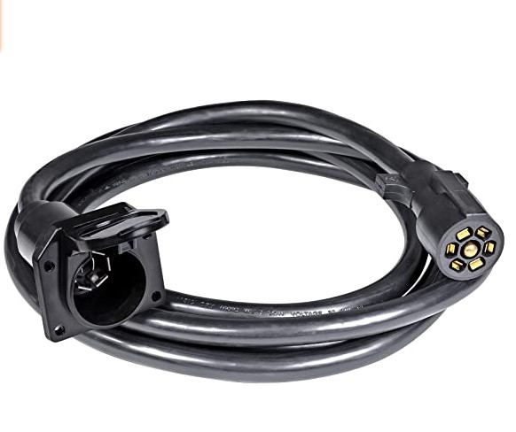 7-Pin Trailer Cord Extension Wire