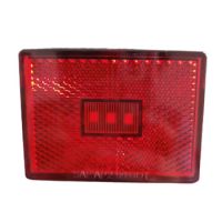 2“ Square Marker Light Red